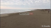 Report TV - Shiu largon pushuesit/ Si ishte dje plazhi i Darëzezës dhe si është sot