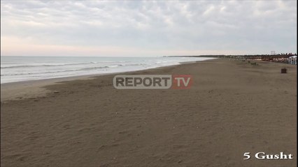 Report TV - Shiu largon pushuesit/ Si ishte dje plazhi i Darëzezës dhe si është sot