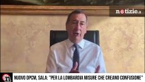 Nuovo dpcm, a Milano insorge il sindaco Sala: 