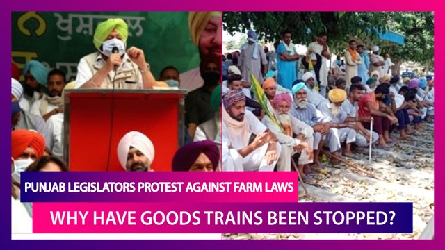 Punjab Legislators Protest Against Centre's Farm Laws: Why Have Goods Trains Been Stopped & Impact