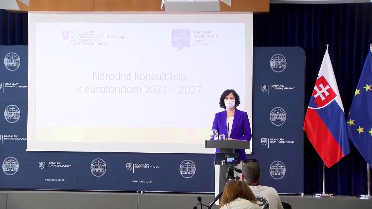 ZÁZNAM: TK vicepremiérky V. Remišovej