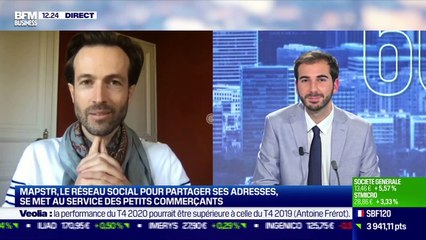 Sébastien Caron (Mapstr): Mapstr se met au service des petits commerçants - 05/11