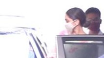 Deepika Padukone spotted at Dharma Production office in Bandra |FilmiBeat