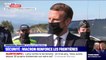 Emmanuel Macron: "Nous allons doubler les forces déployées aux frontières"