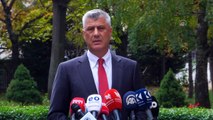 Kosova Cumhurbaşkanı Haşim Thaçi görevinden istifa etti - PRİŞTİNE