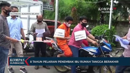 8 Tahun Pelarian Penembak Ibu Rumah Tangga Berakhir