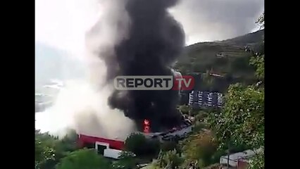 Report TV -Shkrumbohet fasoneria e Skraparit, punonjësit dalin duke vrapuar të tmerruar