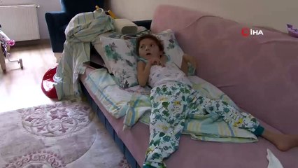 Beyin felci geçiren 7 yaşındaki Hakan yardım bekliyor | Video
