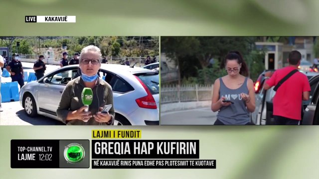 Greqia hap kufirin/ Në Kakavijë dhe Kapshticë u plotësuan kuotat ditore, mijëra qytetarë në pritje