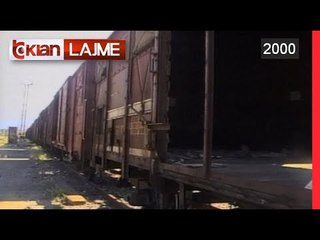 Transporti hekurudhor shqiptar, rritet transporti i mallrave - (26 Gusht 2000)