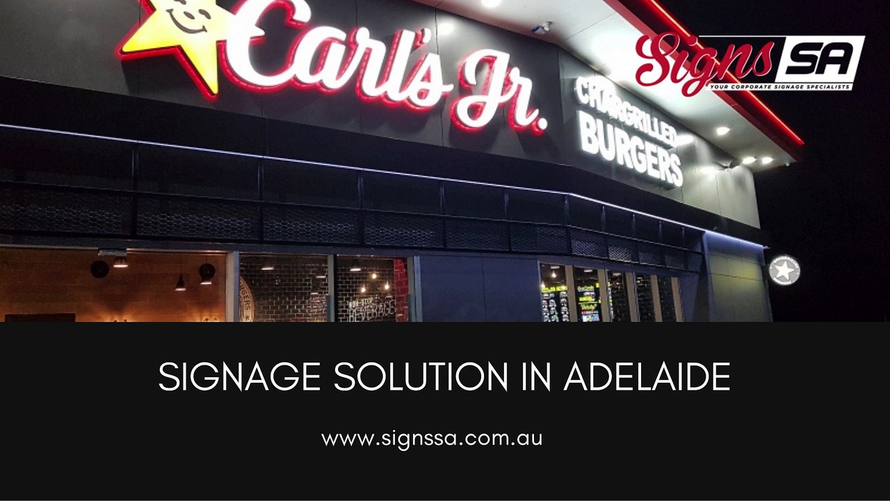 Best Signage Solution in Adelaide
