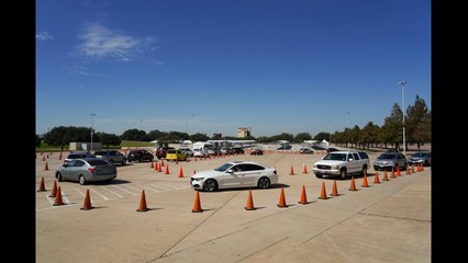 Drive-thru polling sites close in largest county in Texas for Election Day