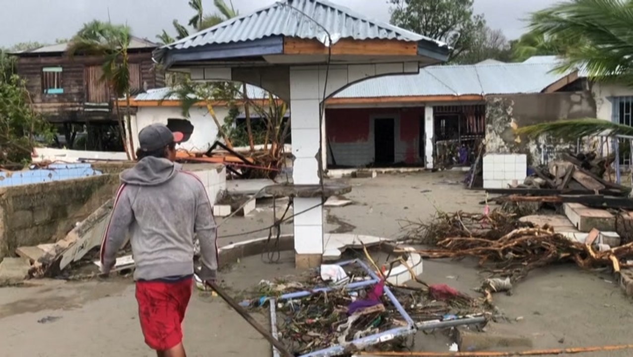 Trees uprooted, buildings damaged by Eta’s winds