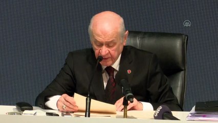 Bahçeli: 'ABD başkanlık seçiminin analiz ve yorumu, Türkiye'nin hak ve çıkarları ekseninde yapılmalıdır' - ANKARA