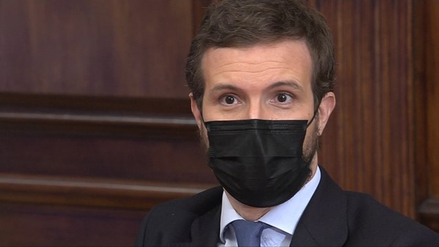 Casado traslada su rechazo a la 'Ley Celaá' a los representantes de la concertada