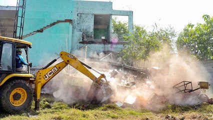 MP: Administration demolish illegal property of Arif Masood