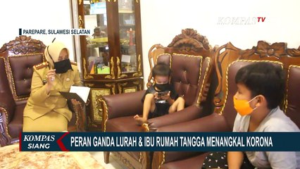 Peran Ganda Lurah dan Ibu Rumah Tangga Menangkal Corona