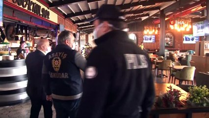 Üsküdar'da işletmelere yönelik korona virüs denetimi yapıldı