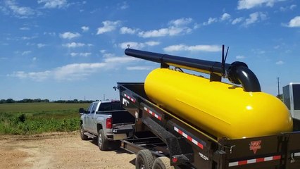 Giant Air Powered Pumpkin Launcher