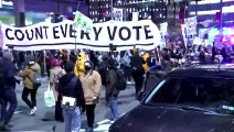 'Count every vote' protest spreads to Philadelphia