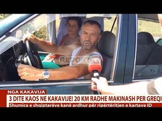 Download Video: Report TV - Qytetarët prej 3 ditësh pritje në Kakavijë, jemi këtu se nuk ka shtet