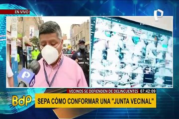 Sepa cómo conformar una “Junta Vecinal” para combatir a la delincuencia