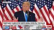 Trump calls to halt vote counting, prematurely declares victory