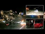 Ora News - Aksident në Shkodër: Përplasen tre makina, 6 persona në spital