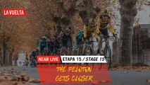 The peloton gets closer / Le peloton se rapproche - Étape 15 / Stage 15 | La Vuelta 20