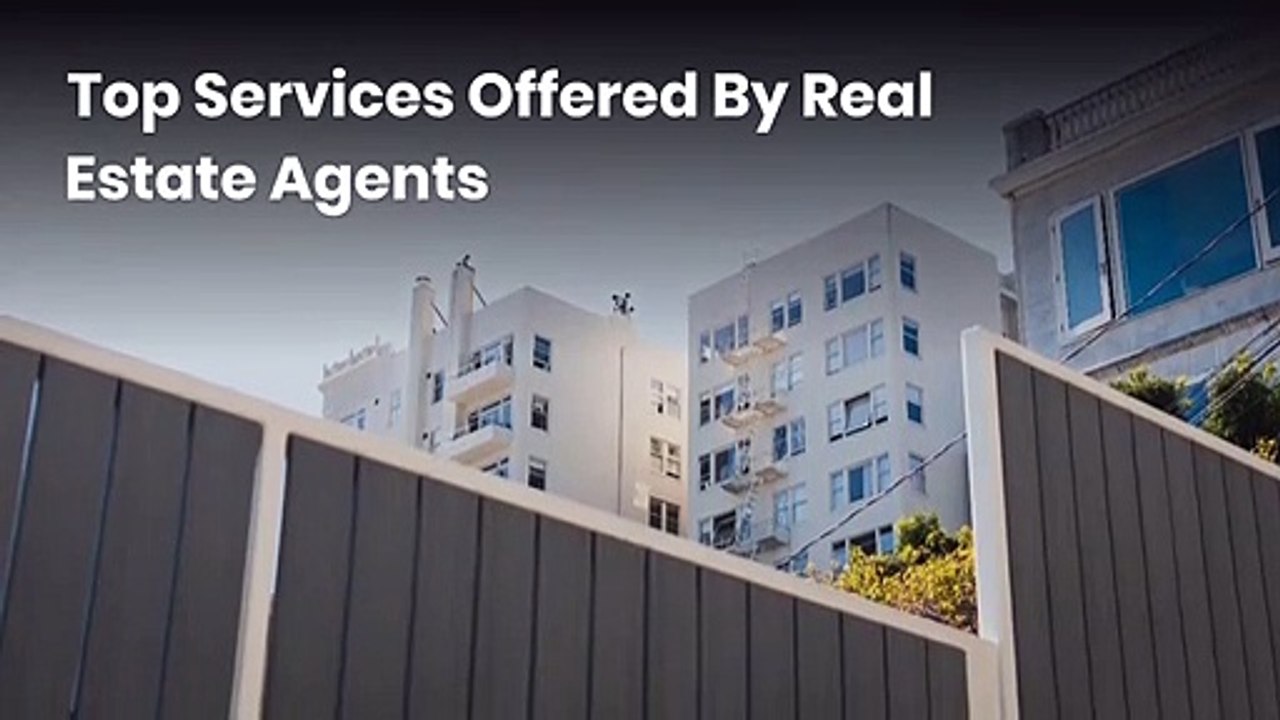 Toby McCosker - Services offered by a real estate agent