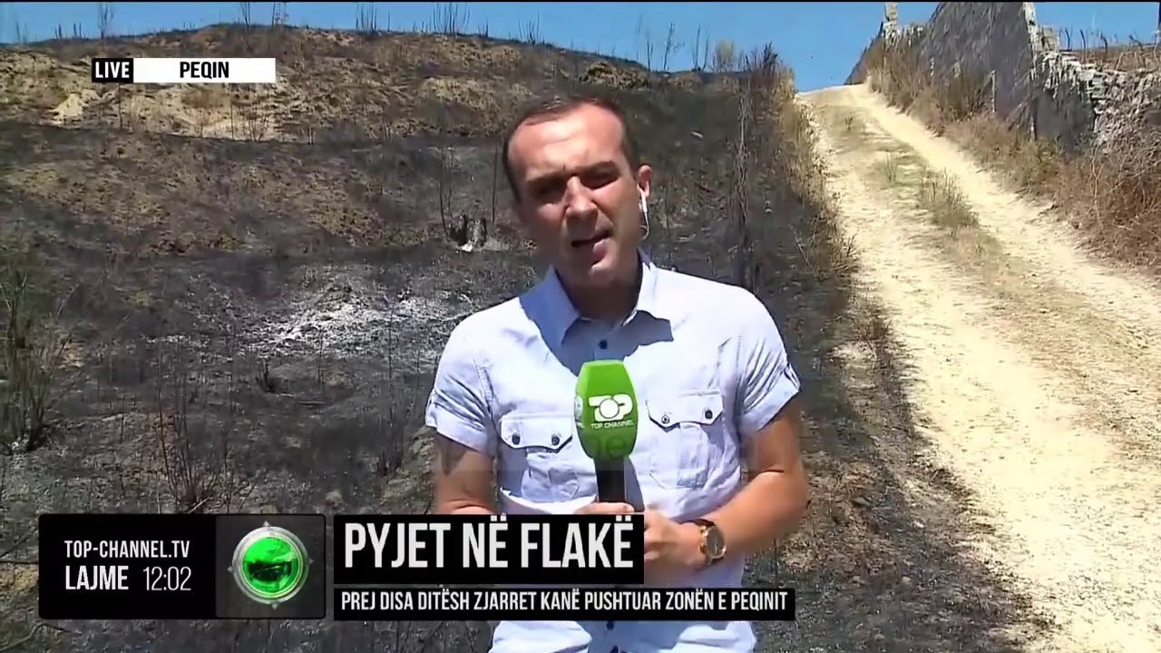 Pyjet në flakë/ Prej disa ditësh zjarret kanë pushtuar zonën e Peqinit