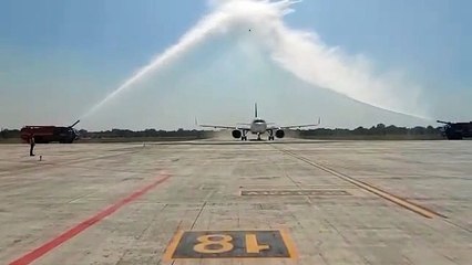 उदयपुर एयरपोर्ट को नए एप्रन की म‍ि‍ली सौगात