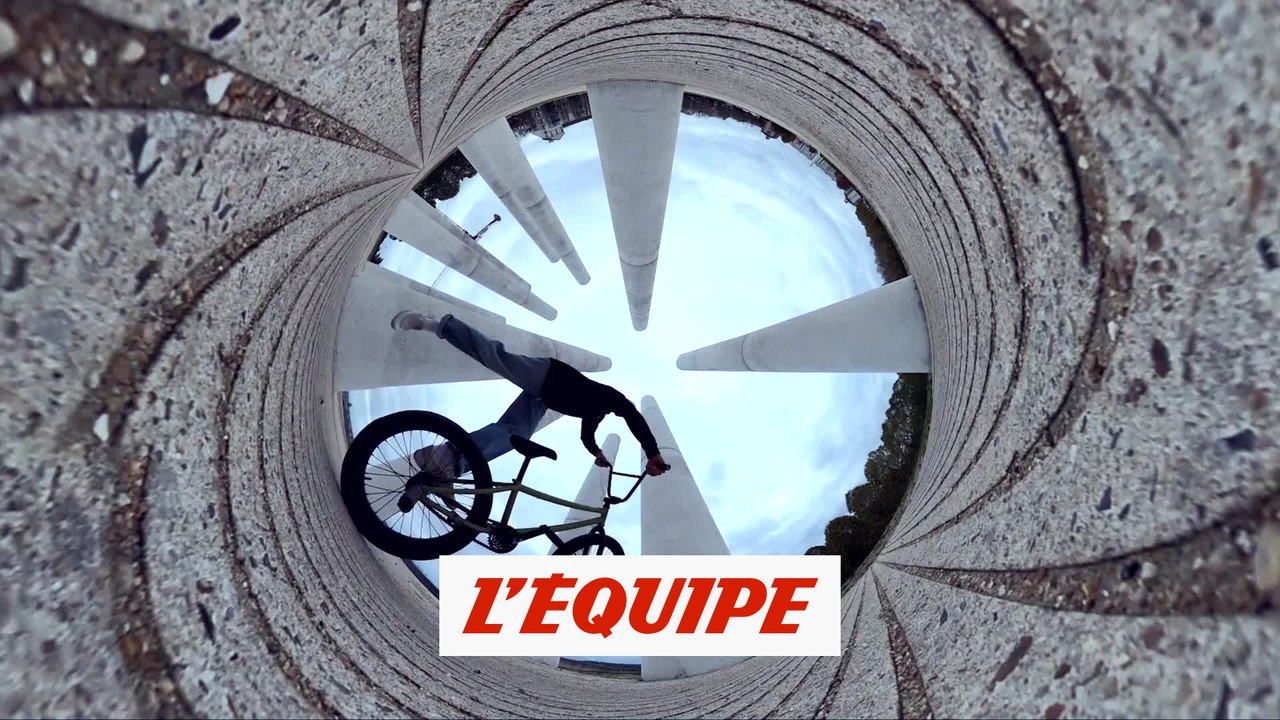 Matthias Dandois danse avec un drone, une première - Adrénaline - BMX