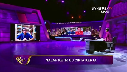 DPR Jangan Perlakukan UU Super Penting Seperti Hal Biasa Saja! - ROSI (Bag4)