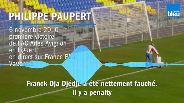 Le but de la première victoire de l'AC Arles Avignon en Ligue 1 le 6 novembre 2010