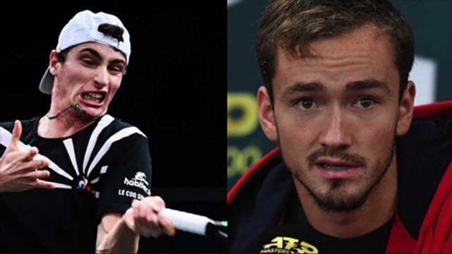 Rolex Paris Masters 2020 - Daniil Medvedev : Ugo Humbert fait des passings de rêve ! Il joue bien, il ne rate pas beaucoup