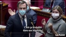 La colère d'Olivier Véran à l'Assemblée nationale