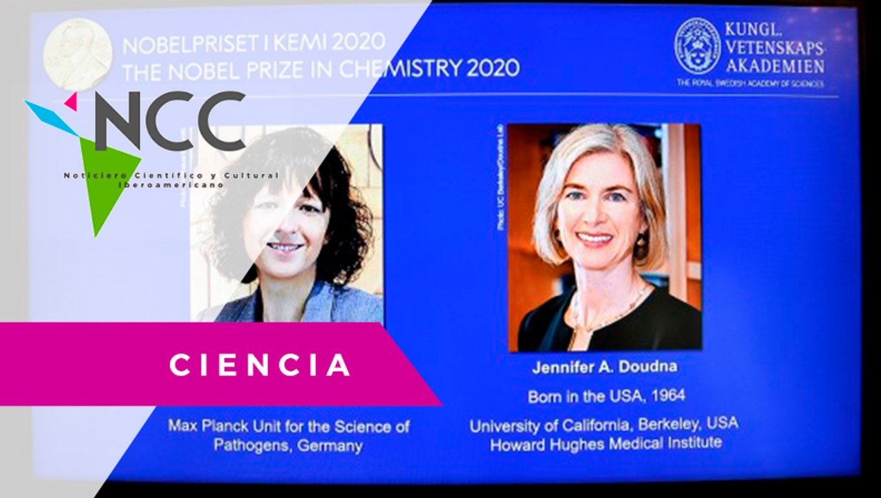 Dos mu­je­res ge­ne­tis­tas son ga­lar­do­na­das con el No­bel de Quí­mi­ca 2020