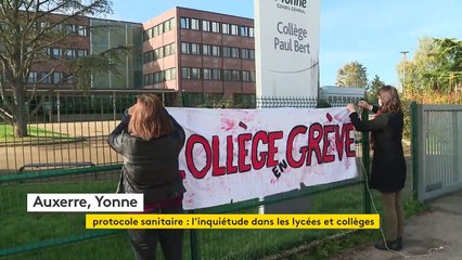 Covid-19 : le protocole sanitaire remis en question dans les collèges et lycées