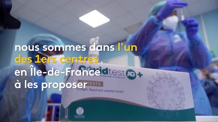 Tests antigéniques : un résultat en moins de 30 minutes