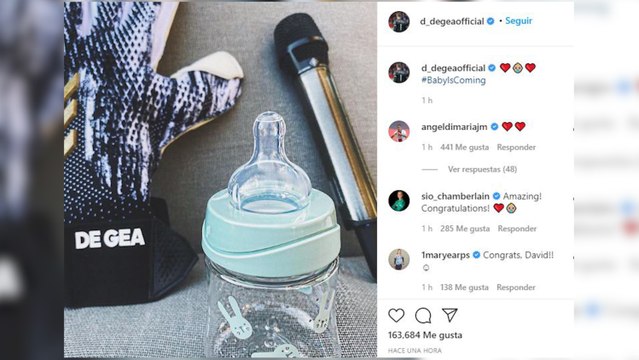 Edurne y David de Gea esperan su primer hijo