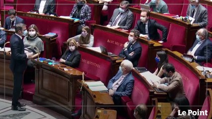 La colère d'Olivier Véran à l'Assemblée nationale