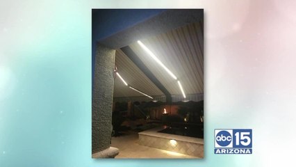 All Pro Shade Concepts shows off their newest shade with built in lighting