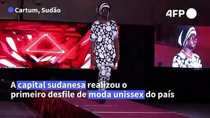 Desfile unisex no Sudão