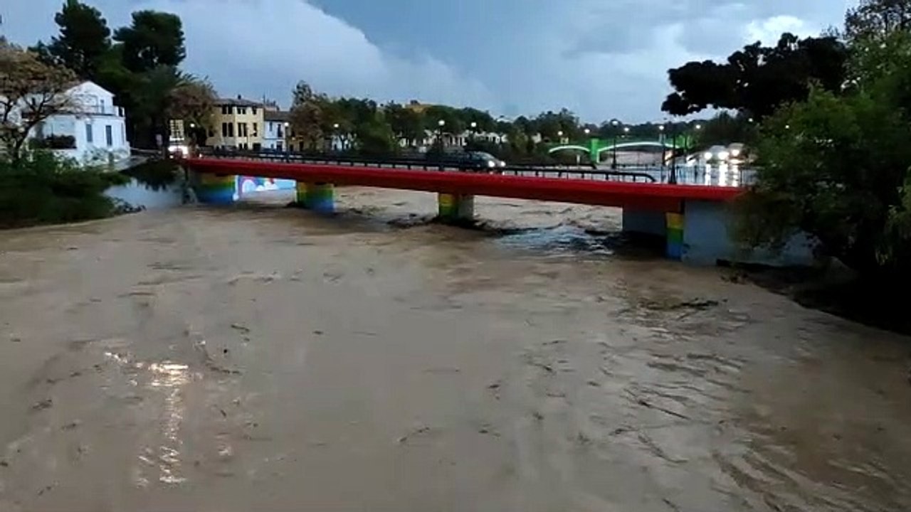 Temporal de pluja a Picanya
