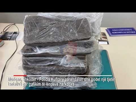 Report TV -Ndalohet italiani në Muriqan, kishte të fshehura 30 kg drogë brenda bombulave të gazit