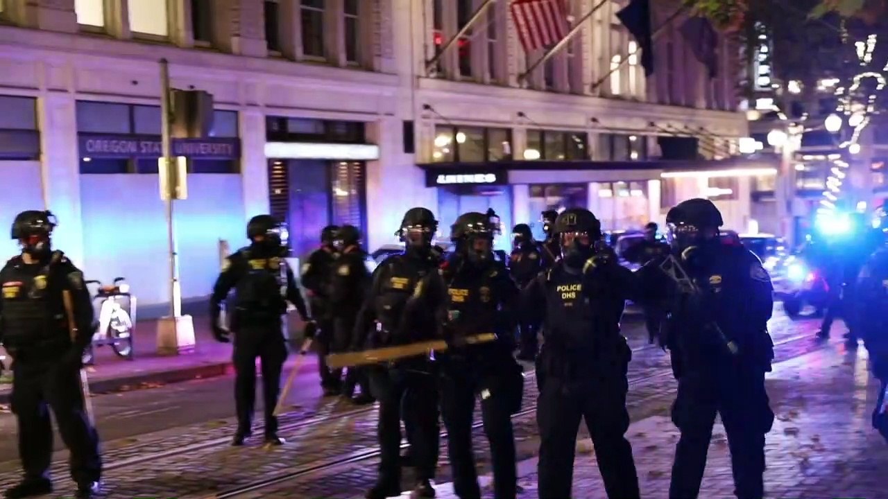 US Election: Mass arrests in post-election Minneapolis anti-Trump protest