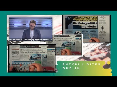 Shtypi i Ditës dhe Ju , ja çfarë shkruajnë gazetat për sot e martë 1 shtator 2020