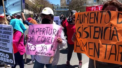 Arjantin’de açlık karşıtı gösteri düzenlendi - BUENOS AİRES