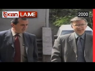 Besnik Mustafaj dhe Vili Minarolli takohen me perfaqesuesin e KE - (19 Shtator 2000)